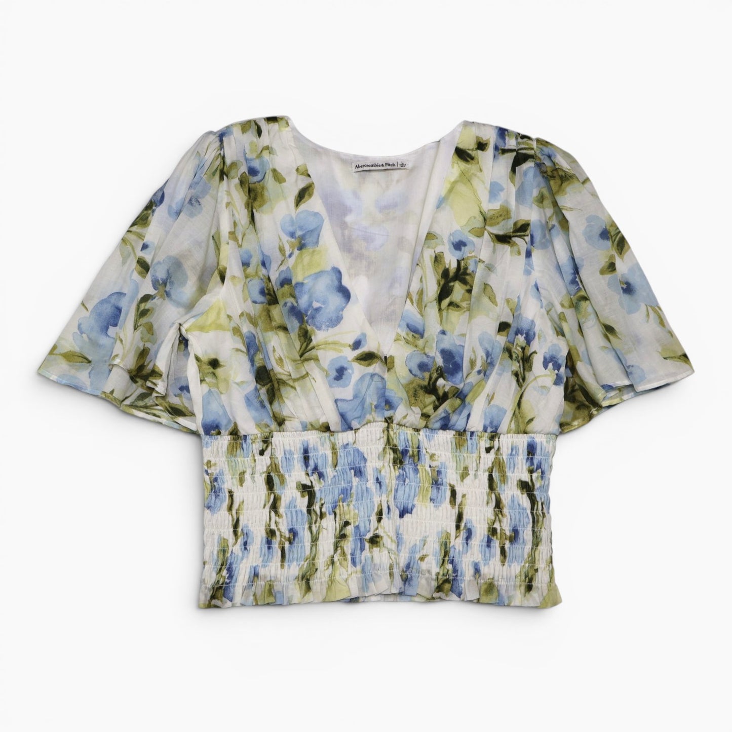 BLUSA CON ESTAMPADO FLORAL | ABERCROMBIE & FITCH | TALLA L