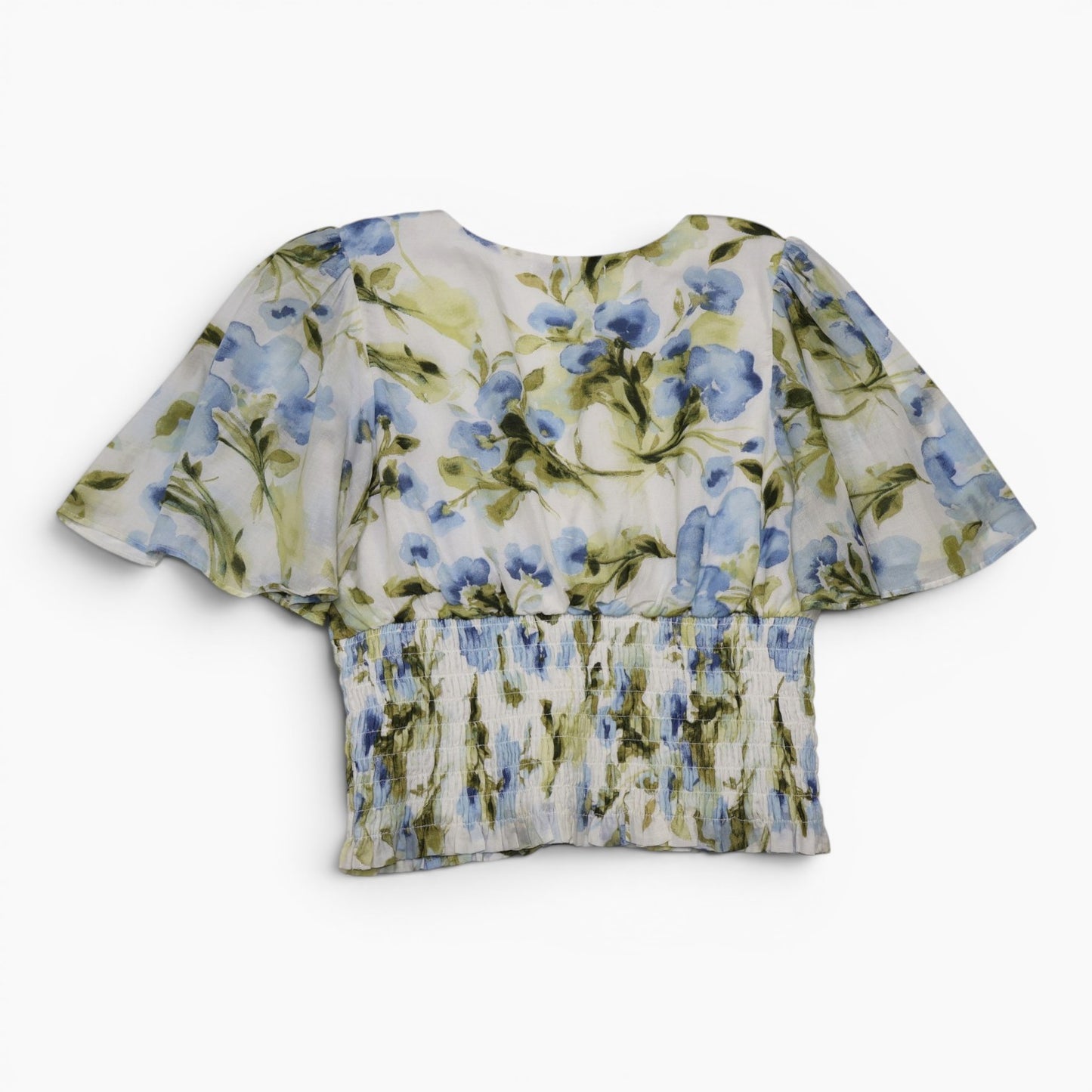 BLUSA CON ESTAMPADO FLORAL | ABERCROMBIE & FITCH | TALLA L
