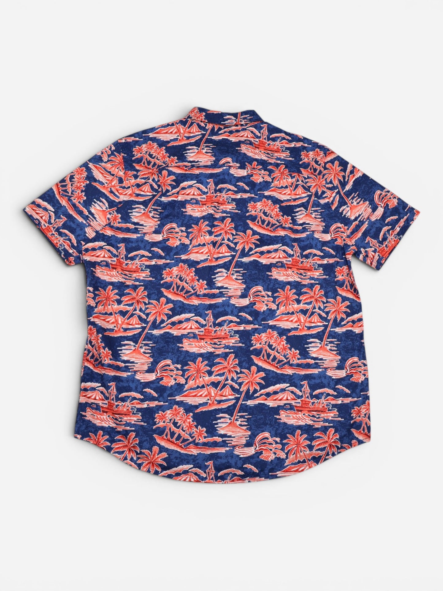 CAMISA MANGA CORTA CON ESTAMPADO TROPICAL | ST. JOHN’S BAY | TALLA L
