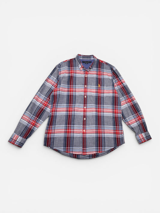 CAMISA MANGA LARGA DE CUADROS | U.S. POLO ASSN. | TALLA L
