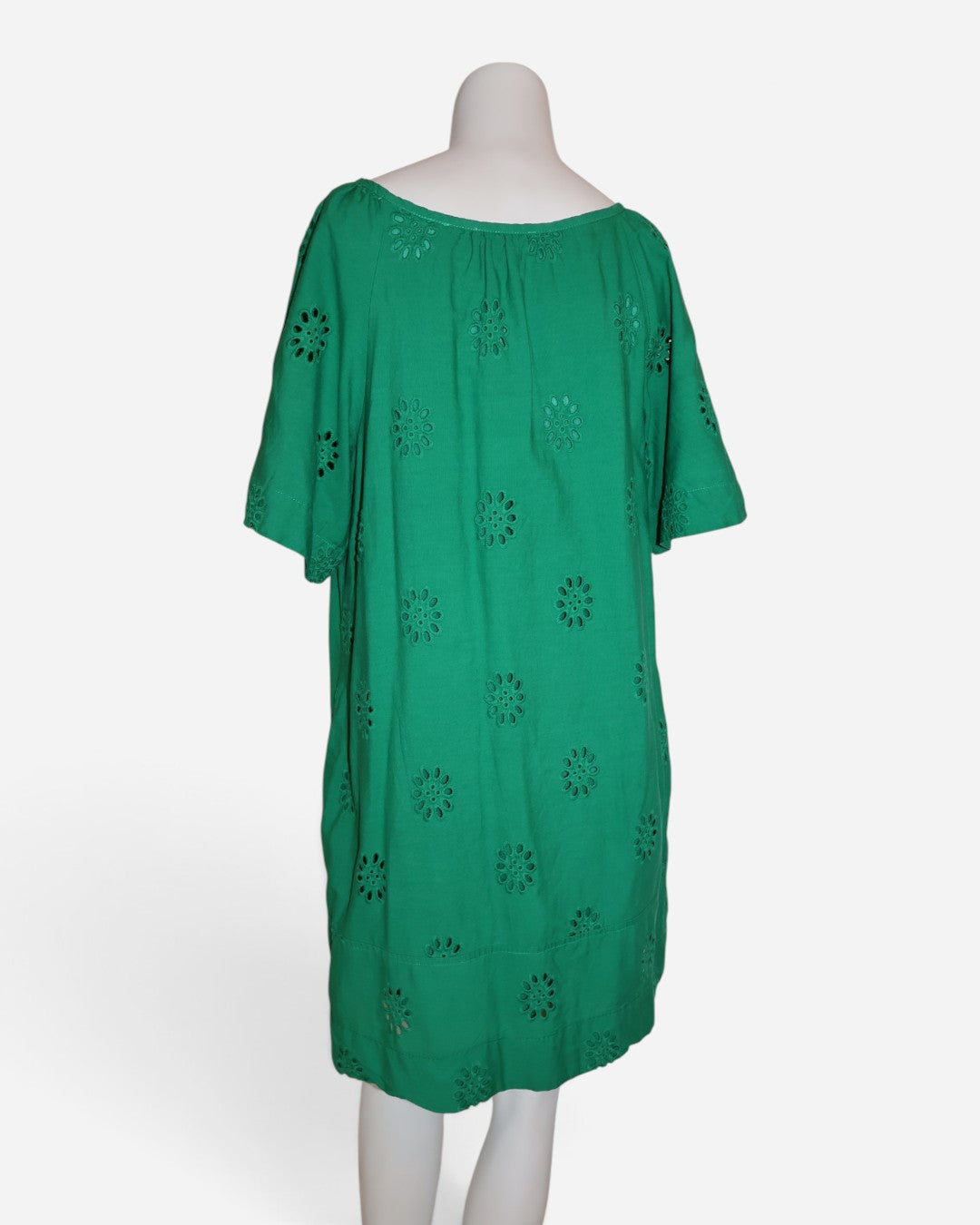 Vestido verde para mujer talla XS de segunda mano.