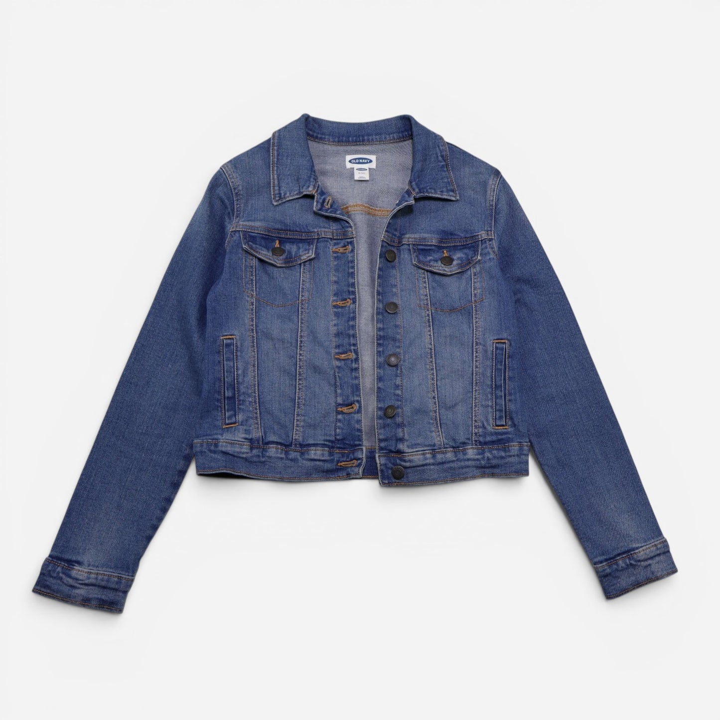CHAQUETA JEAN PARA NIÑAS | OLD NAVY | TALLA XL (14)