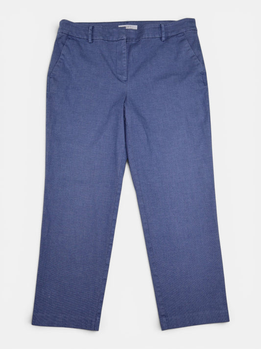 PANTALÓN AZUL PARA OFICINA - SLIM  | LOFT | TALLA 12 (L)