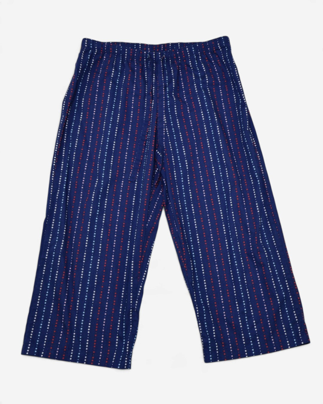 Pantalón de pijama capri con estrellas para mujer talla S, foto 4