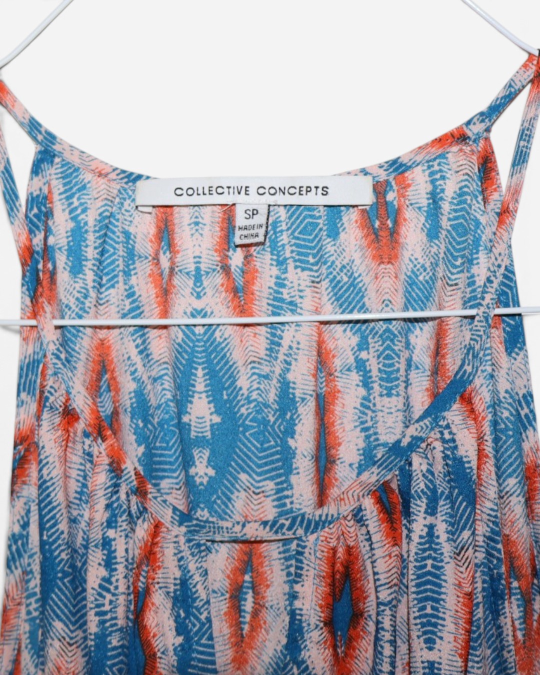 VESTIDO MAXI ESTAMPADO PARA MUJER | COLLECTIVE CONCEPTS | TALLA SP