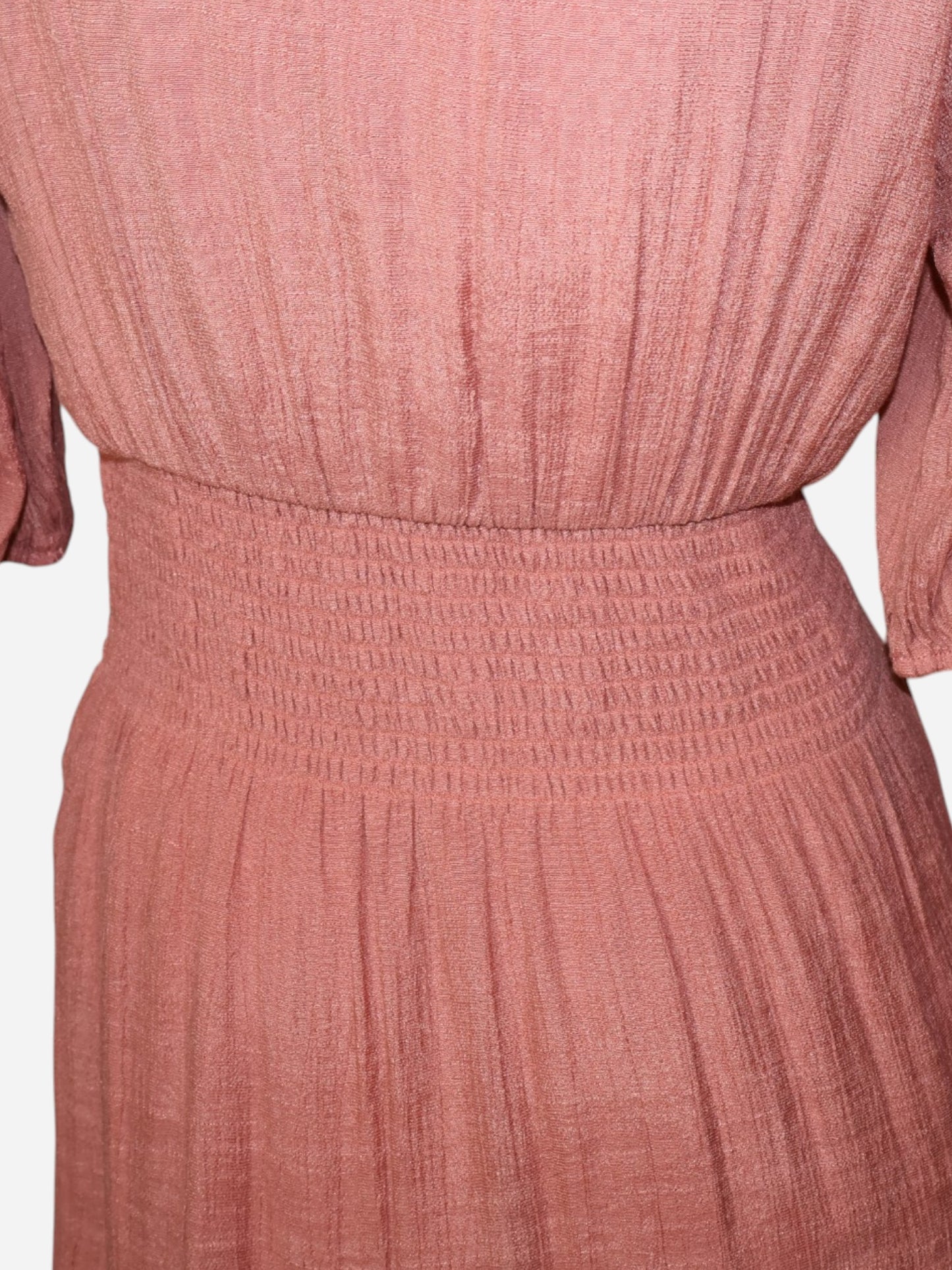 VESTIDO LARGO COLOR TERRACOTA | KINGS ROAD | TALLA S