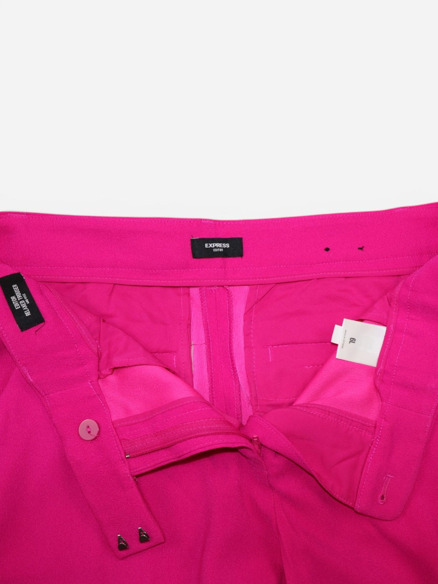 PANTALÓN WIDE LEG TIRO MEDIO | EXPRESS | TALLA 6L (S)
