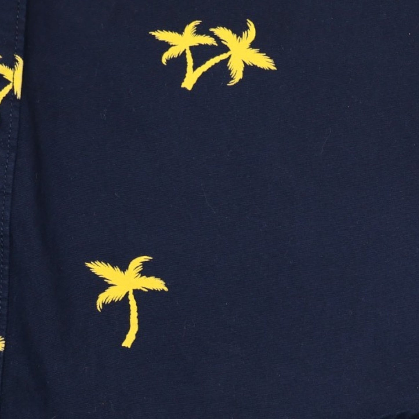 CAMISA MANGA CORTA CON ESTAMPADO DE PALMERAS | DENIM & FLOWER | TALLA L