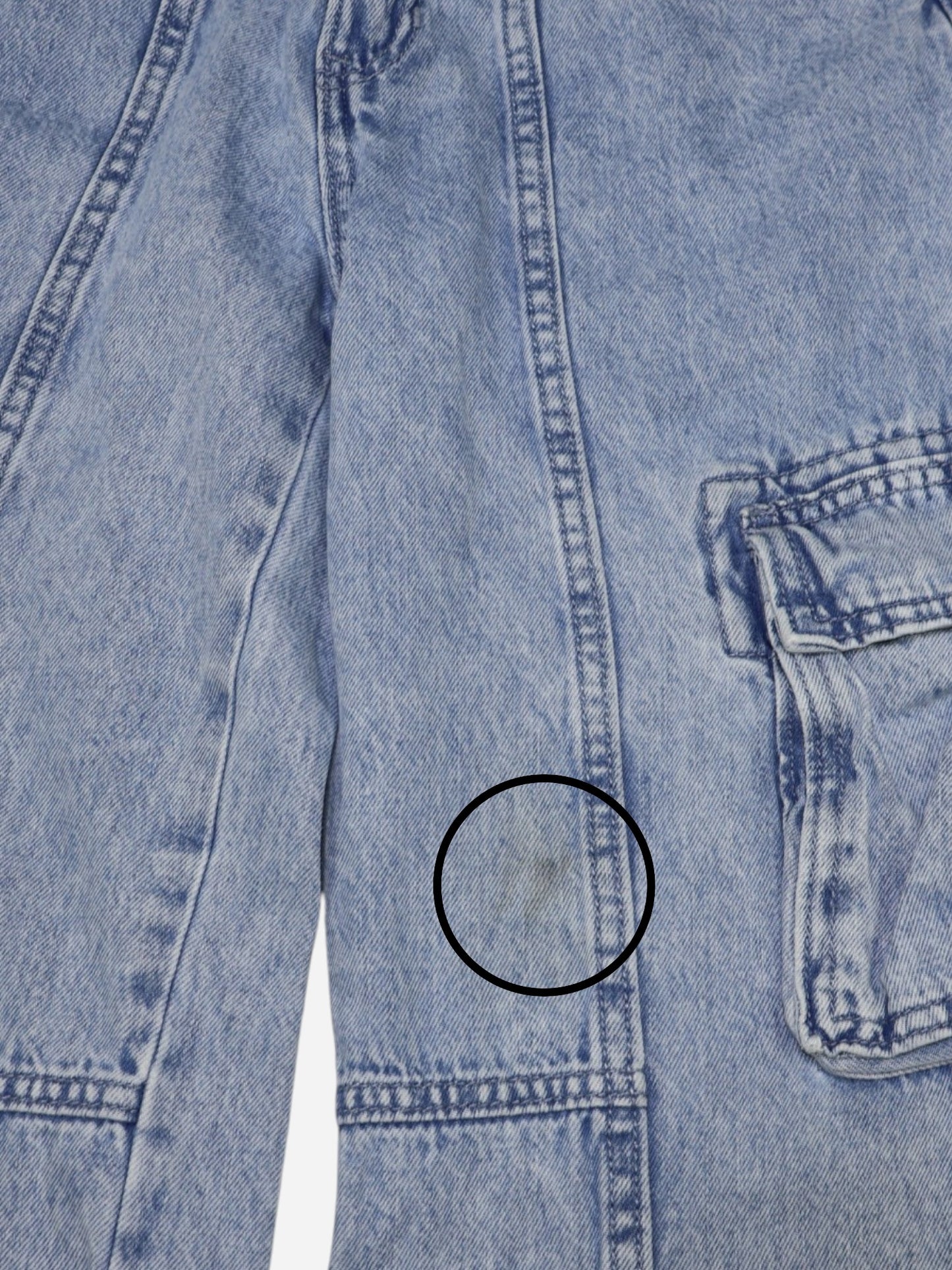 JEAN CARGO BAGGY DE TIRO ALTO PARA ADOLESCENTES | OLD NAVY | TALLA 14 AÑOS