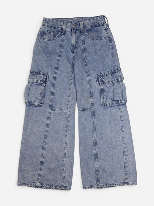 JEAN CARGO BAGGY DE TIRO ALTO PARA ADOLESCENTES | OLD NAVY | TALLA 14 AÑOS