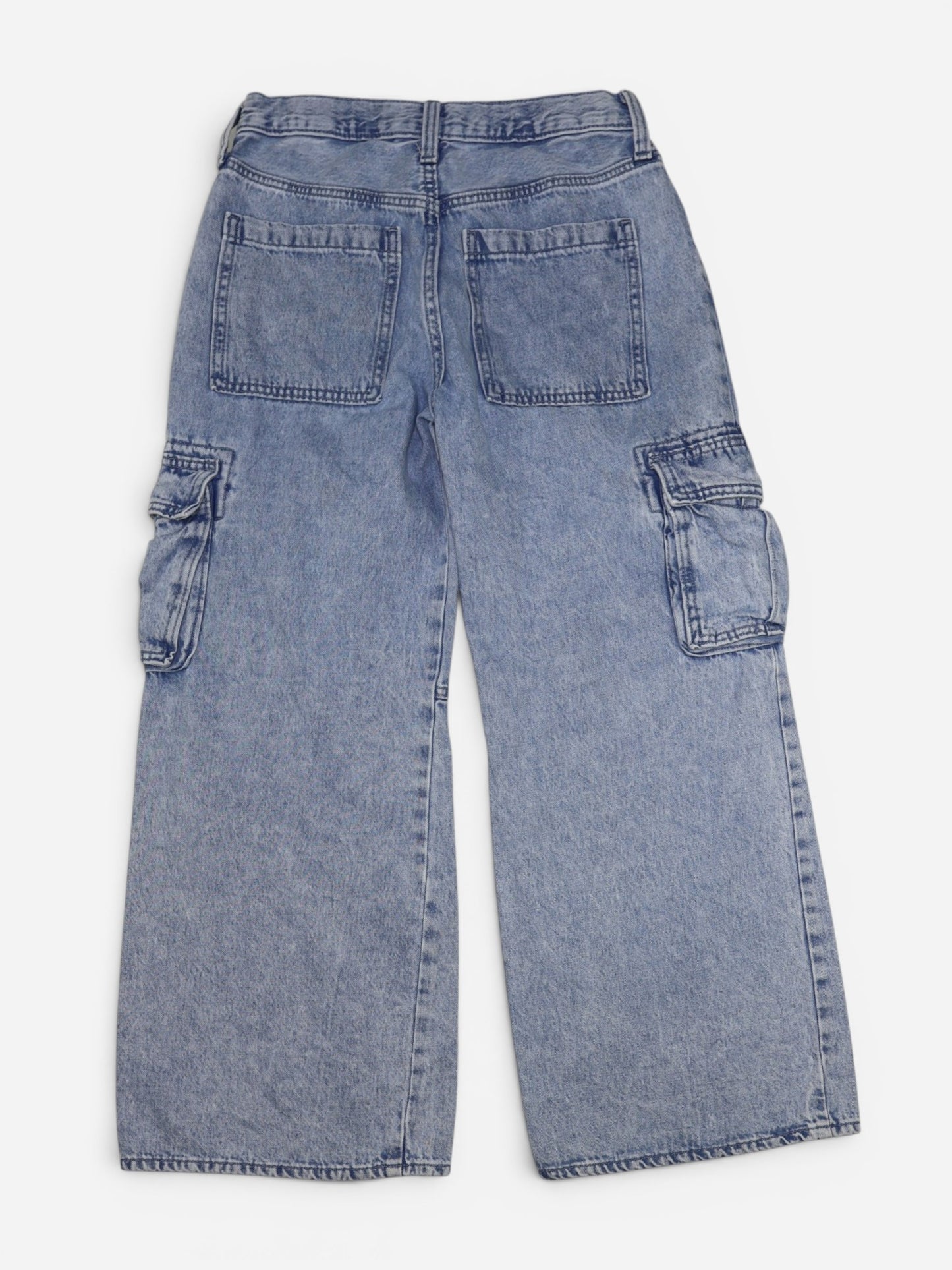 JEAN CARGO BAGGY DE TIRO ALTO PARA ADOLESCENTES | OLD NAVY | TALLA 14 AÑOS