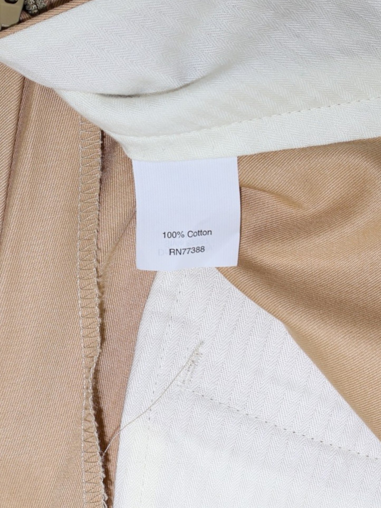 PANTALÓN KHAKI DE ALGODÓN | J.CREW | TALLA 34