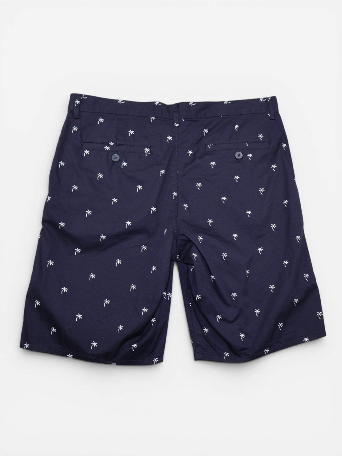 NEW | BERMUDA SLIM FIT CON ESTAMPADO DE PALMERAS | H&M | TALLA 31