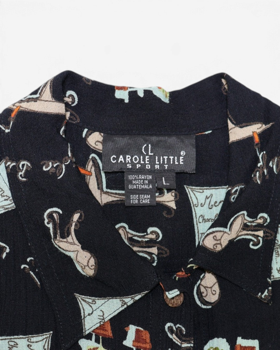 CAMISA SIN MANGAS ESTAMPADA PARA MUJER | CAROLE LITTLE | TALLA L