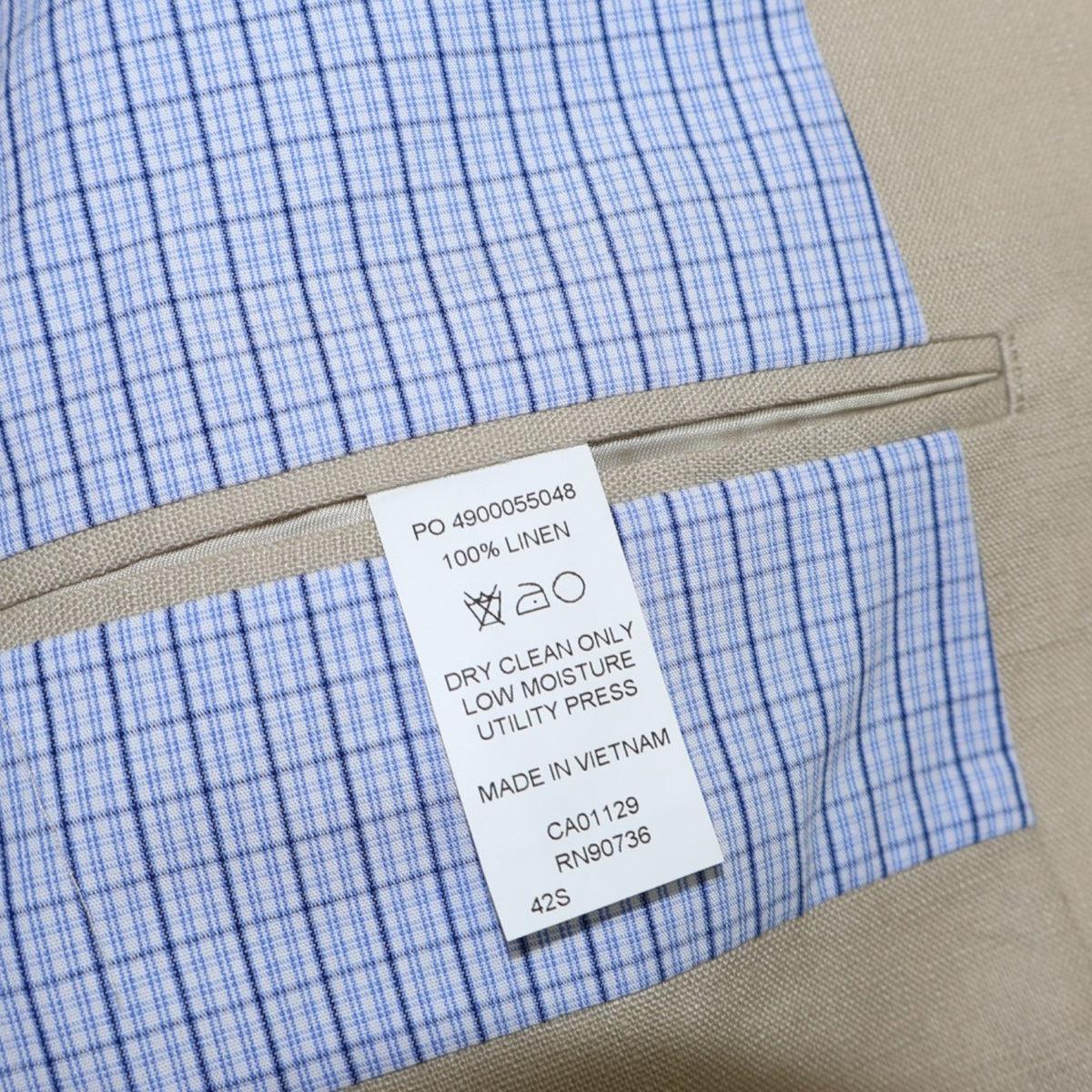BLAZER DE LINO PARA HOMBRE | LAUREN RALPH LAUREN | TALLA 42S