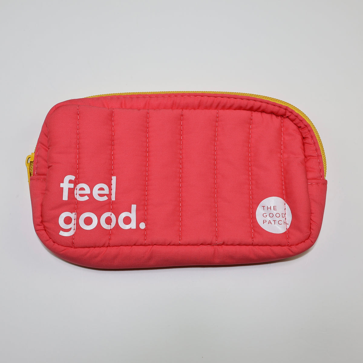 ESTUCHE ACOLCHADO ROJO CORAL | THE GOOD PATCH