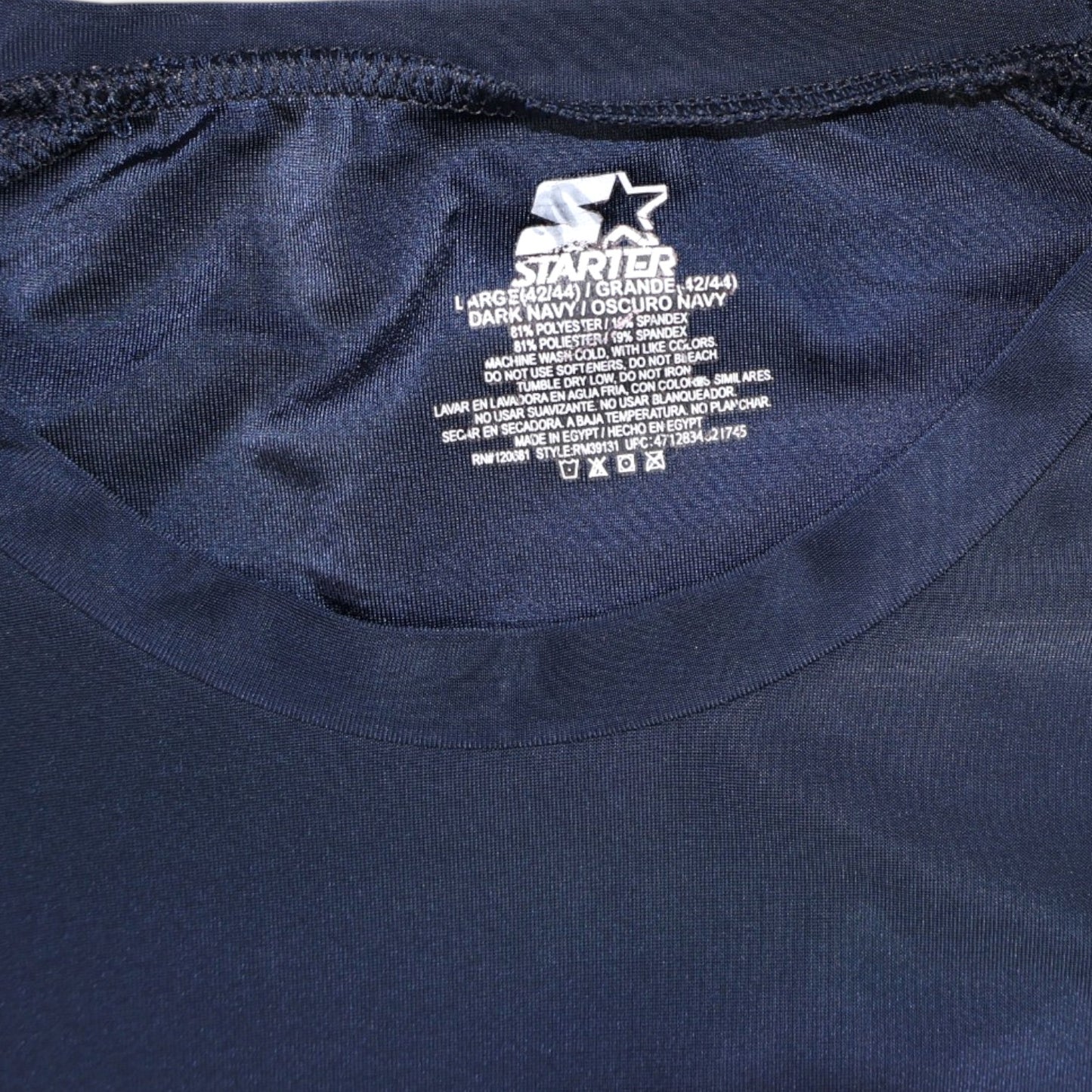 CAMISETA DEPORTIVA MANGA LARGA DRI-STAR | STARTER | TALLA L