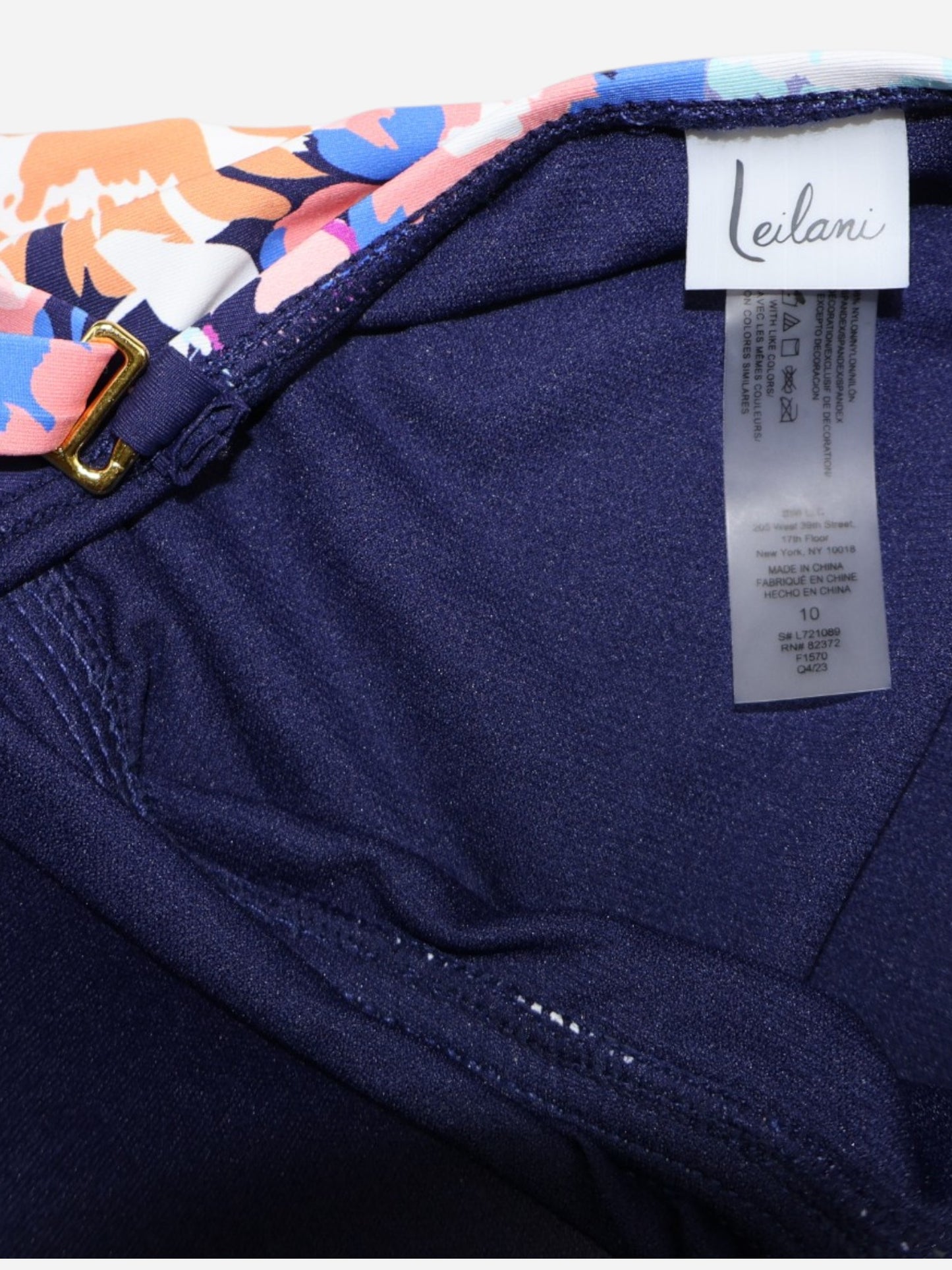 TRAJE DE BAÑO CON ESTAMPADO FLORAL | LEILANI | TALLA 10 (L)