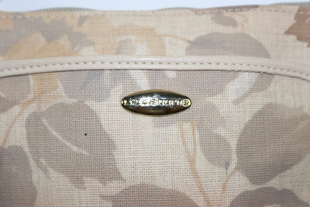 BOLSO CROSSBODY BEIGE CON ESTAMPADO FLORAL | LIZ CLAIBORNE
