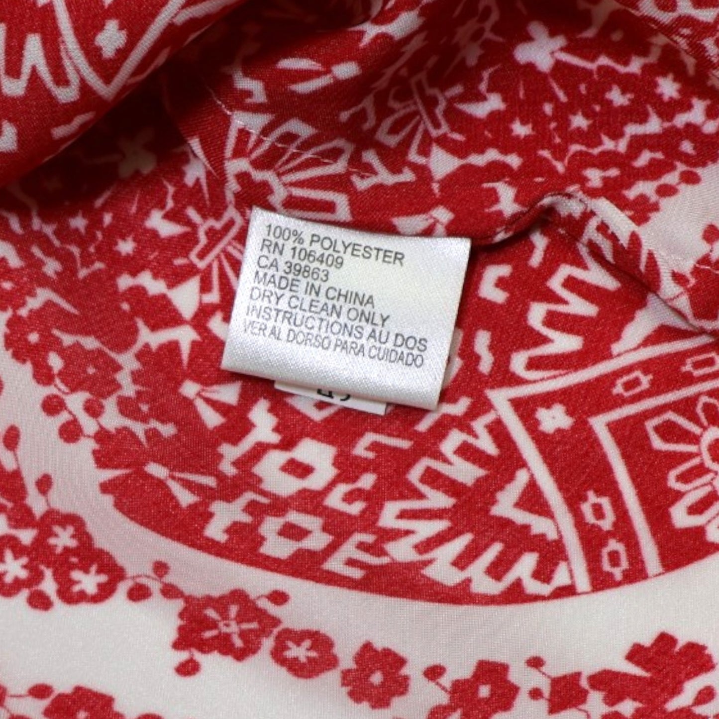 CAMISA SIN MANGAS Y LAZO FRONTAL | TAHARI | TALLA XS PETITE