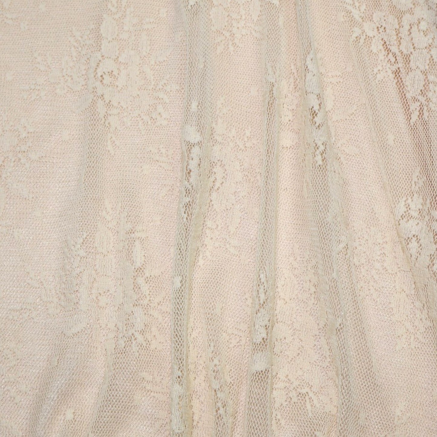 TOP CREMA SIN MANGAS CON ENCAJE | METAPHOR | TALLA XXL
