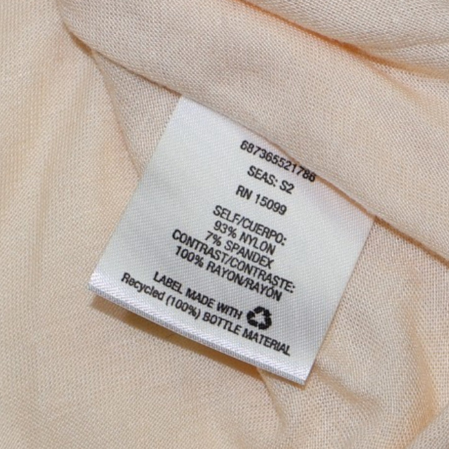 TOP CREMA SIN MANGAS CON ENCAJE | METAPHOR | TALLA XXL