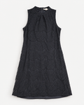 Vestido negro de encaje cuello alto sin mangas para mujer Rebellion talla S, ropa de segunda mano en República Dominicana