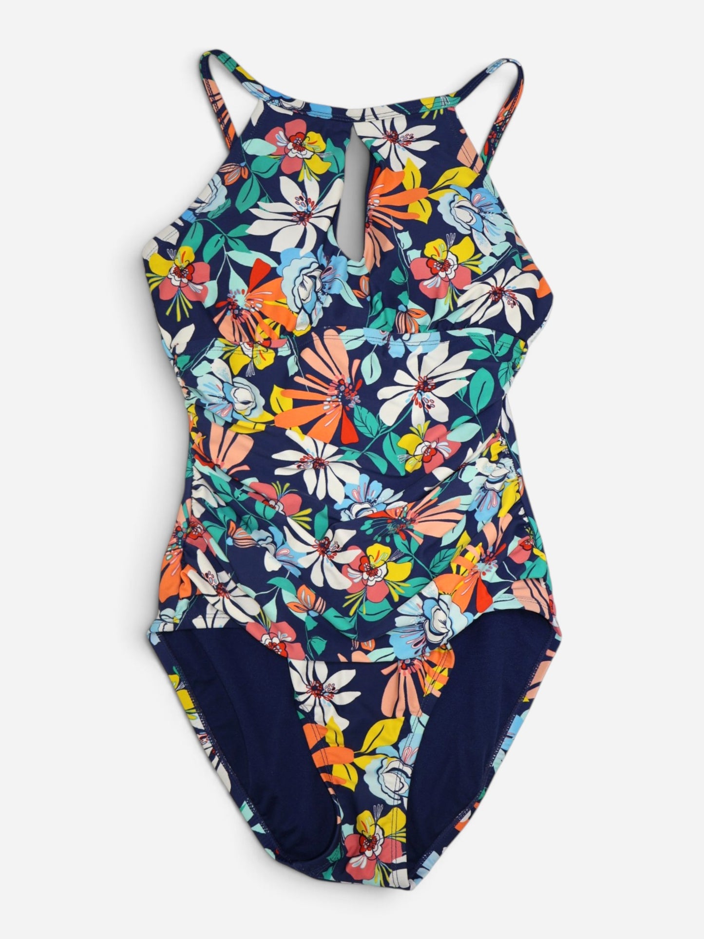TRAJE DE BAÑO CON ESTAMPADO FLORAL | ELLEN TRACY | TALLA 6 (S)