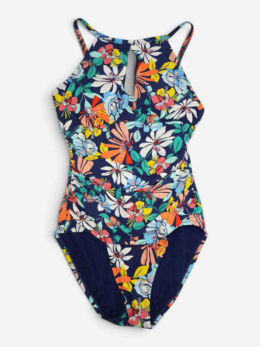 TRAJE DE BAÑO CON ESTAMPADO FLORAL | ELLEN TRACY | TALLA 6 (S)