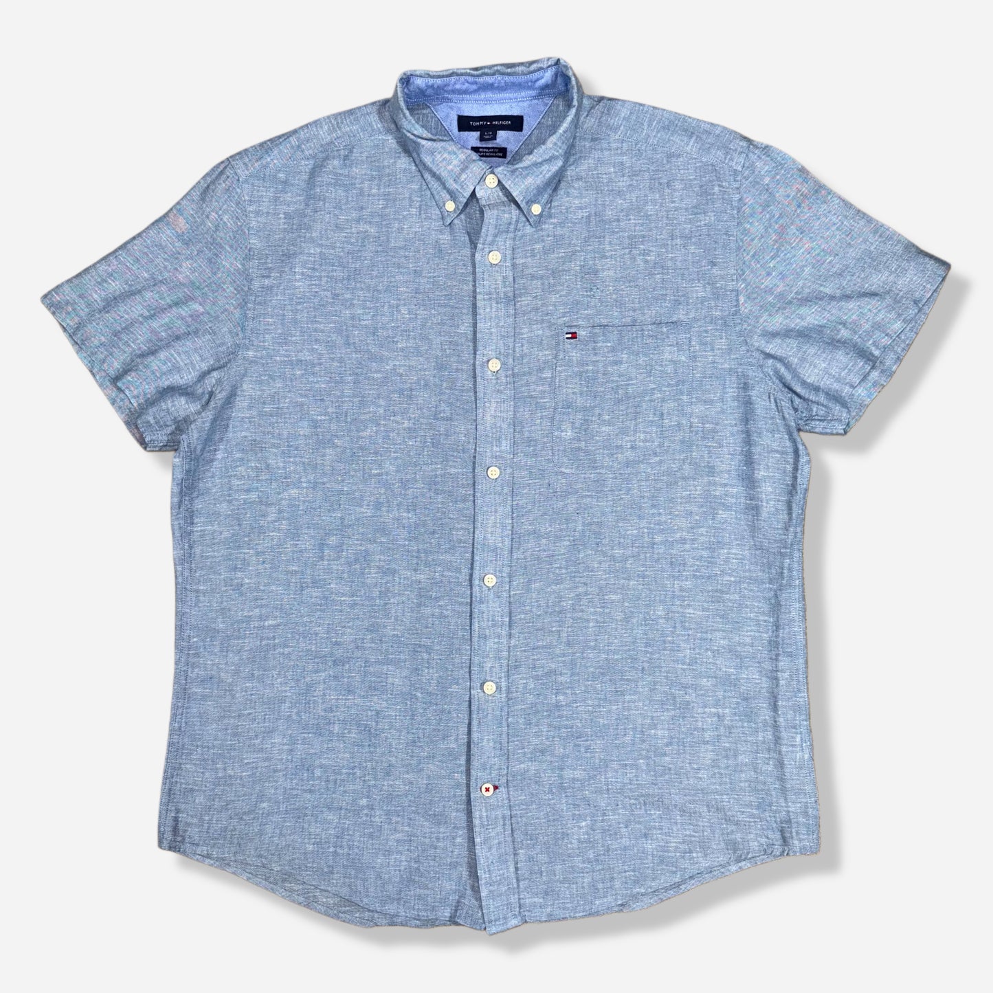 CAMISA MANGA CORTA REGULAR FIT | TOMMY HILFIGER | L