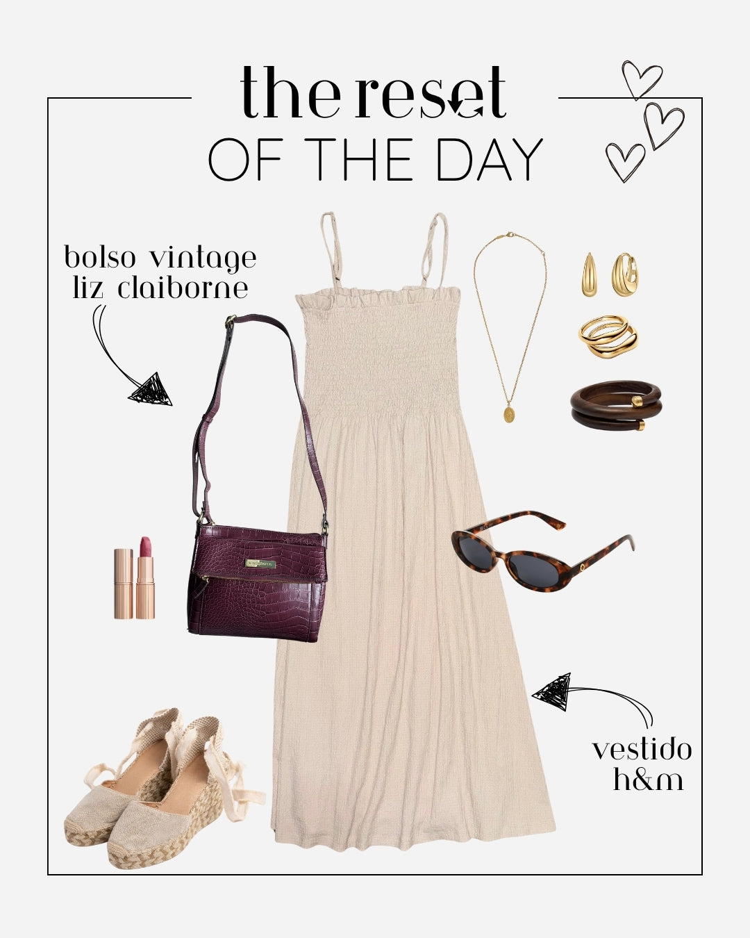 CARTERA CROSSBODY VINTAGE TEXTURA COCODRILO | LIZ CLAIBORNE