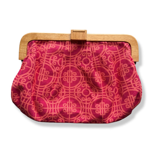 CLUTCH CON CIERRE DE MADERA | OLD NAVY