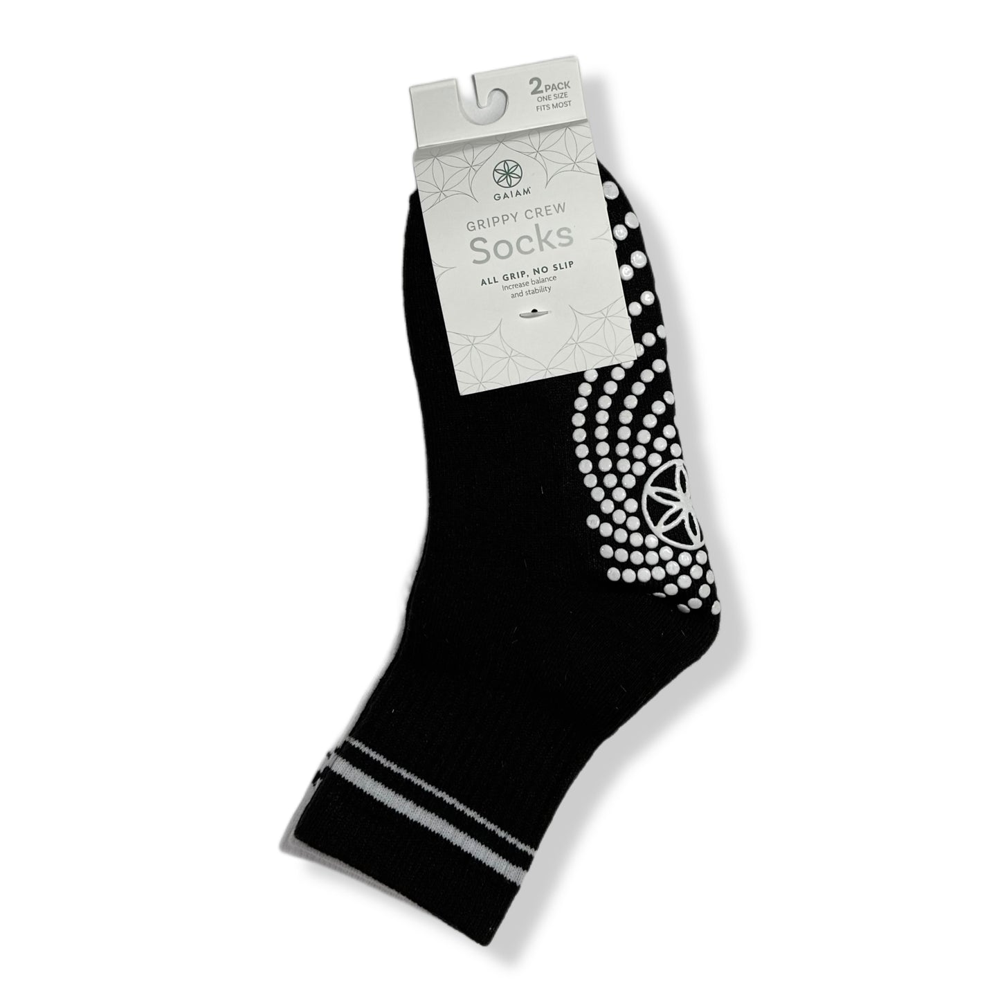 MEDIAS ANTIDESLIZANTES (PACK DE 2) | GAIAM | ONE SIZE