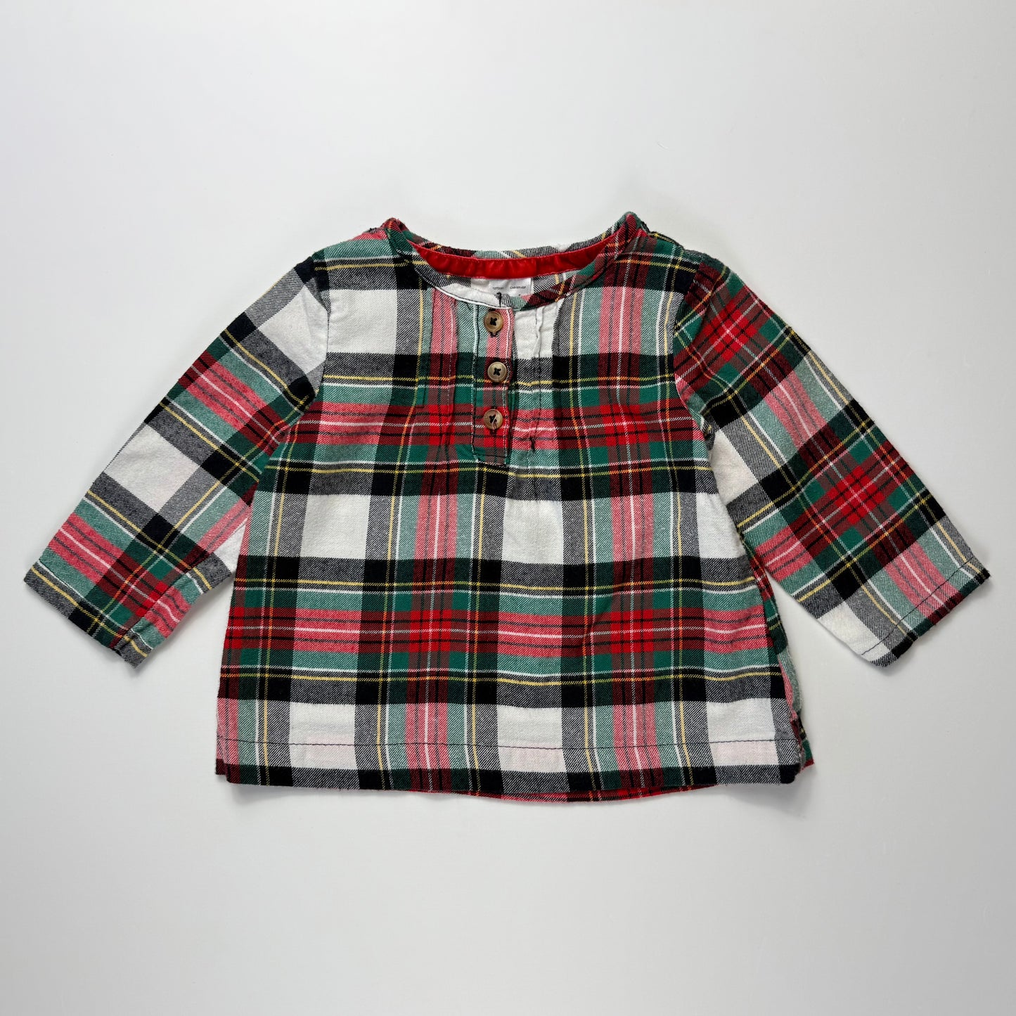 BLUSA DE CUADROS PARA BEBÉS | CARTER'S | 6M