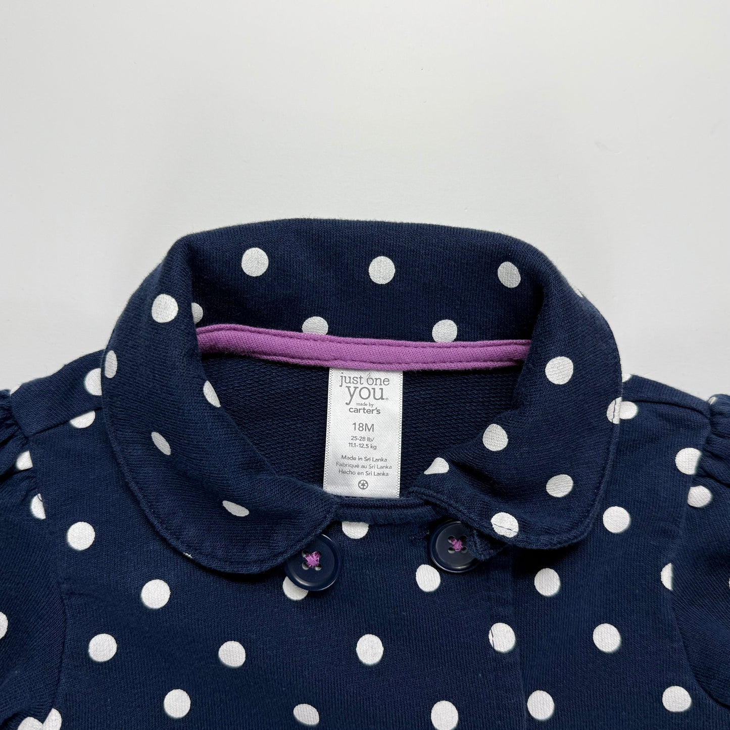 CHAQUETA AZUL MARINO PARA BEBÉS | CARTER’S | 18M