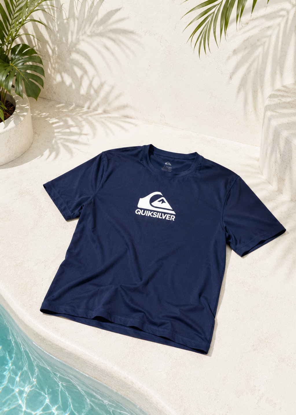 CAMISETA DE BAÑO PARA HOMBRE AZUL MARINO | QUIKSILVER | TALLA M