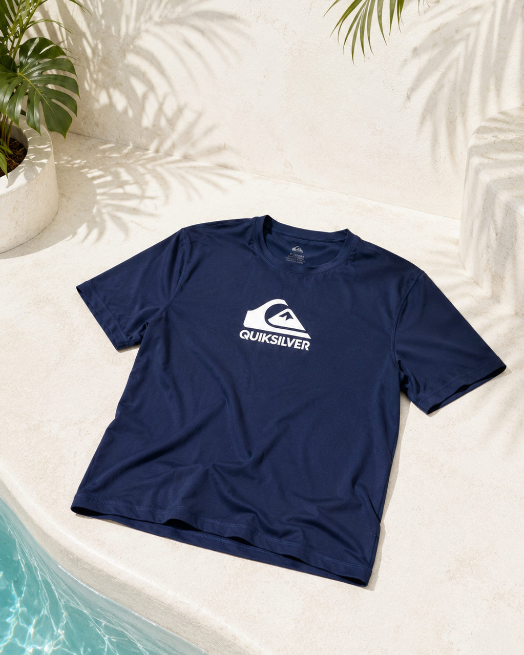 CAMISETA DE BAÑO PARA HOMBRE AZUL MARINO | QUIKSILVER | TALLA M
