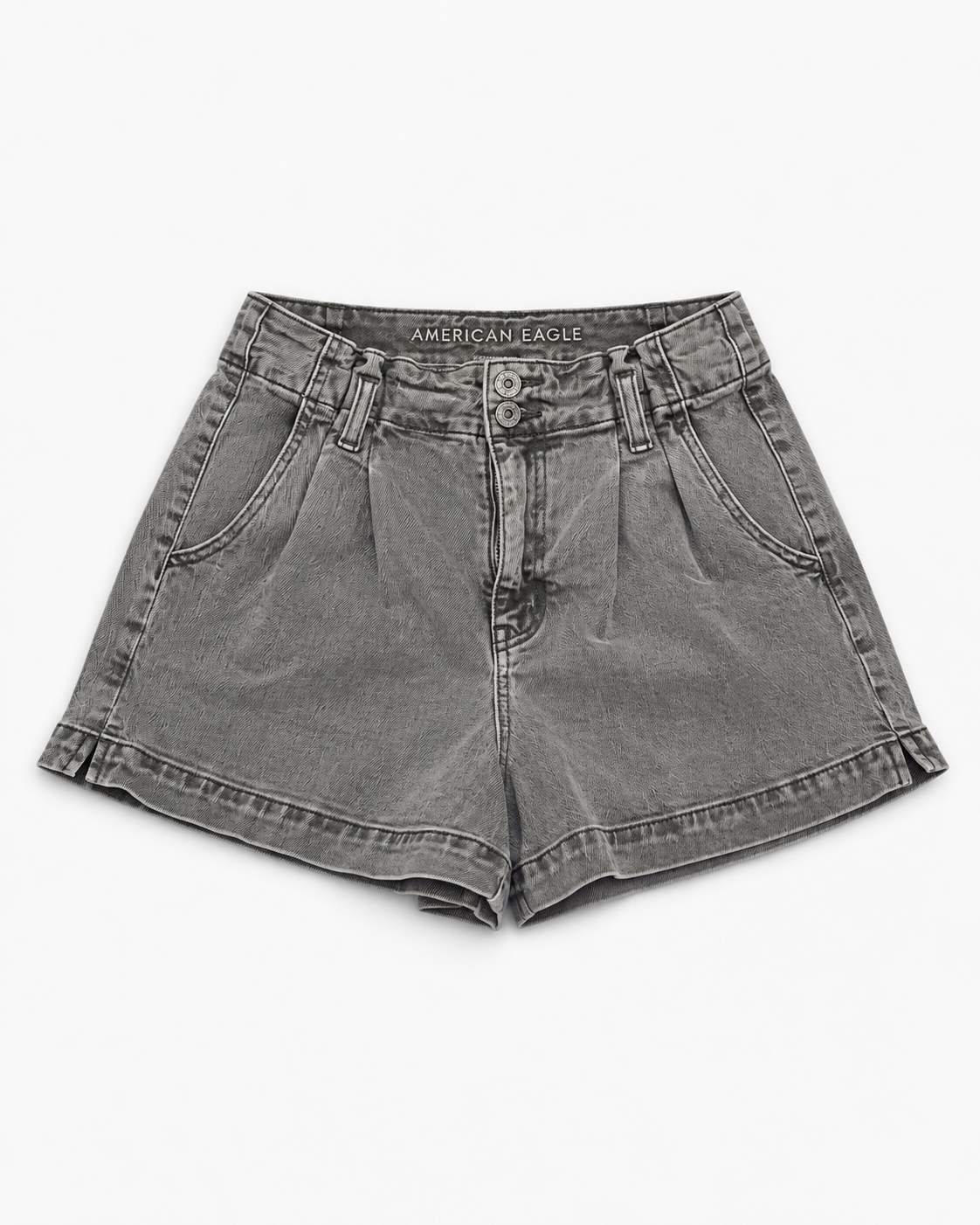 SHORTS JEAN VERDE DE TIRO ALTO PARA MUJER | AMERICAN EAGLE | TALLA 2