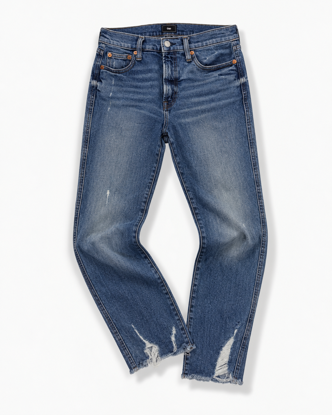JEANS SKINNY DESGASTADOS PARA MUJER | GAP | TALLA 4 (S)