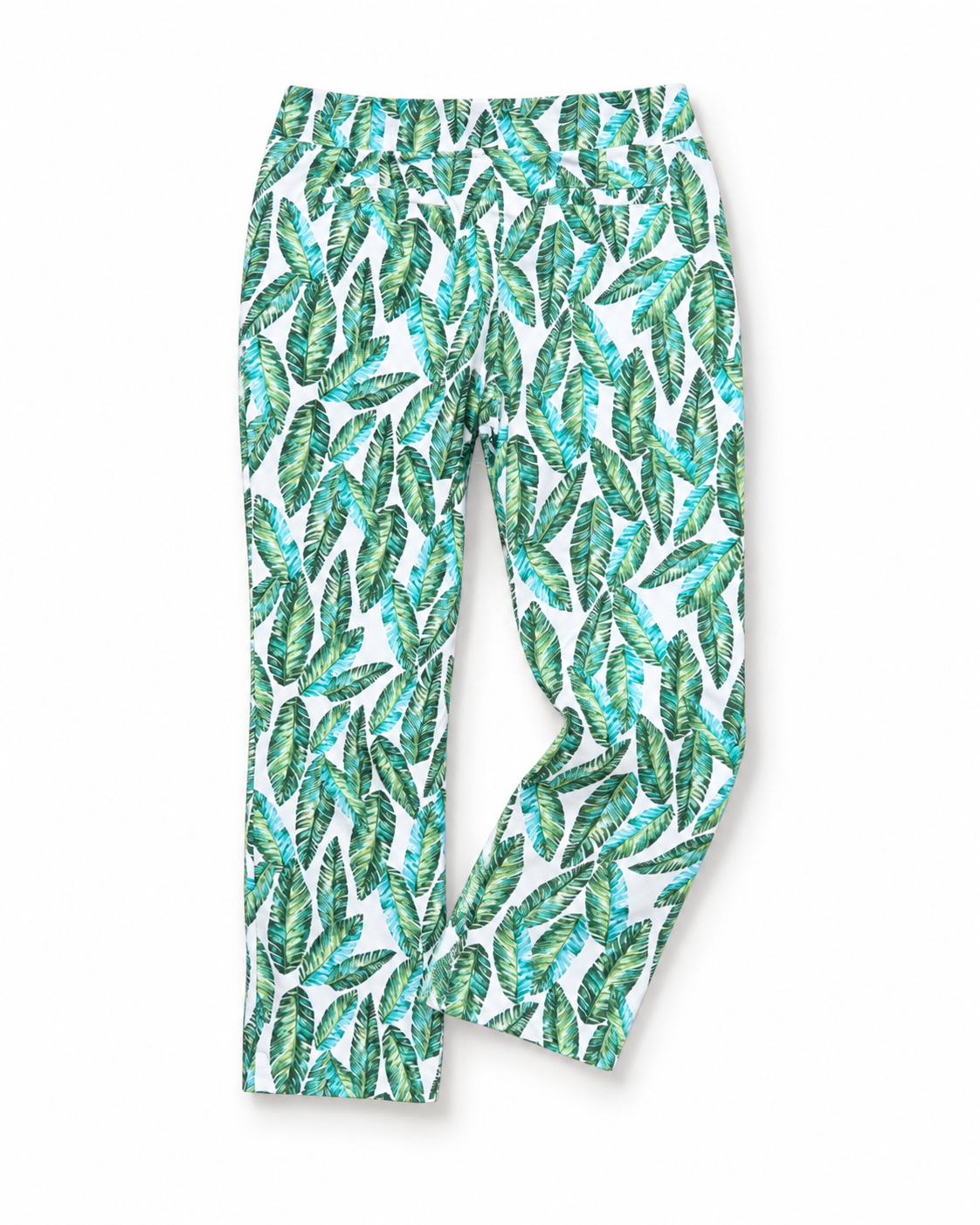 PANTALÓN CON ESTAMPADO TROPICAL | KIM ROGERS | TALLA 16 (XL)