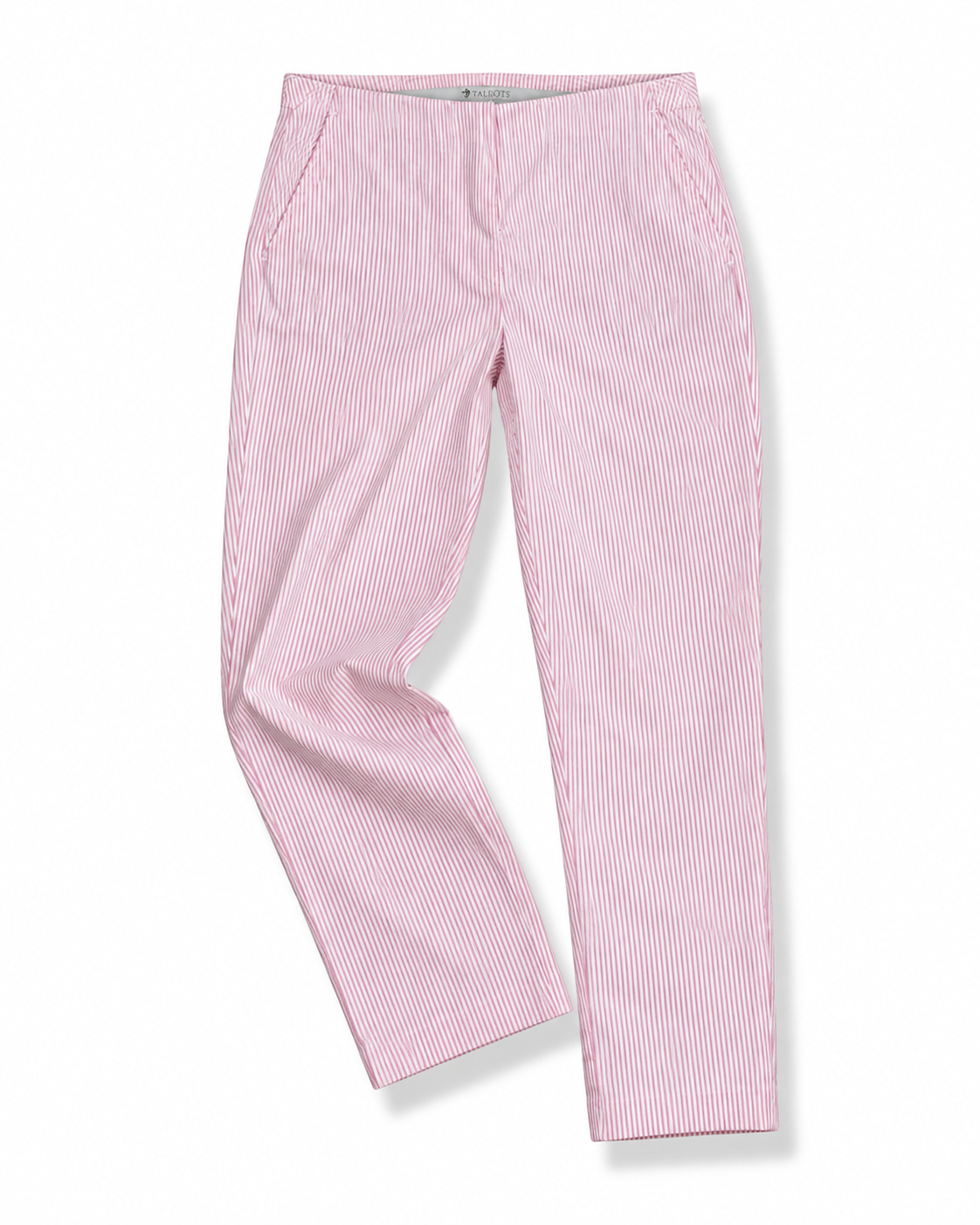 PANTALÓN CAPRI CON RAYAS ROSADAS | ELIANE ROSE | TALLA 6