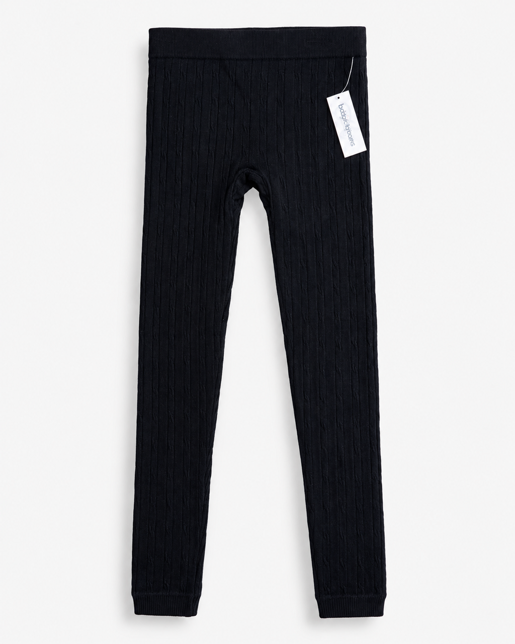 NEW | LEGGINGS NEGROS TEJIDOS PARA NIÑA | BOBBIE BROOKS | TALLA XL (14/16)