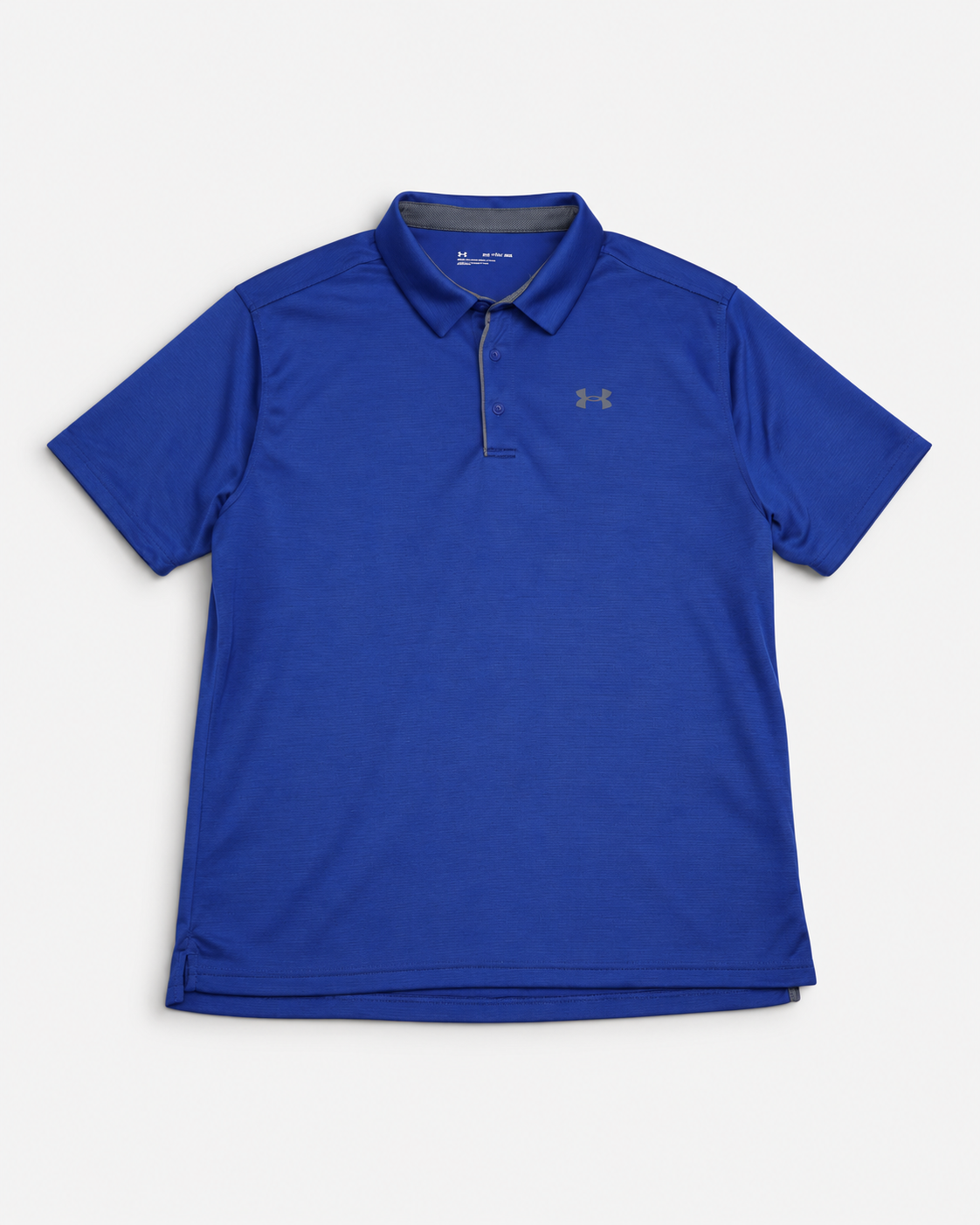 POLO AZUL DEPORTIVO PARA HOMBRE | UNDER ARMOUR | TALLA XXL