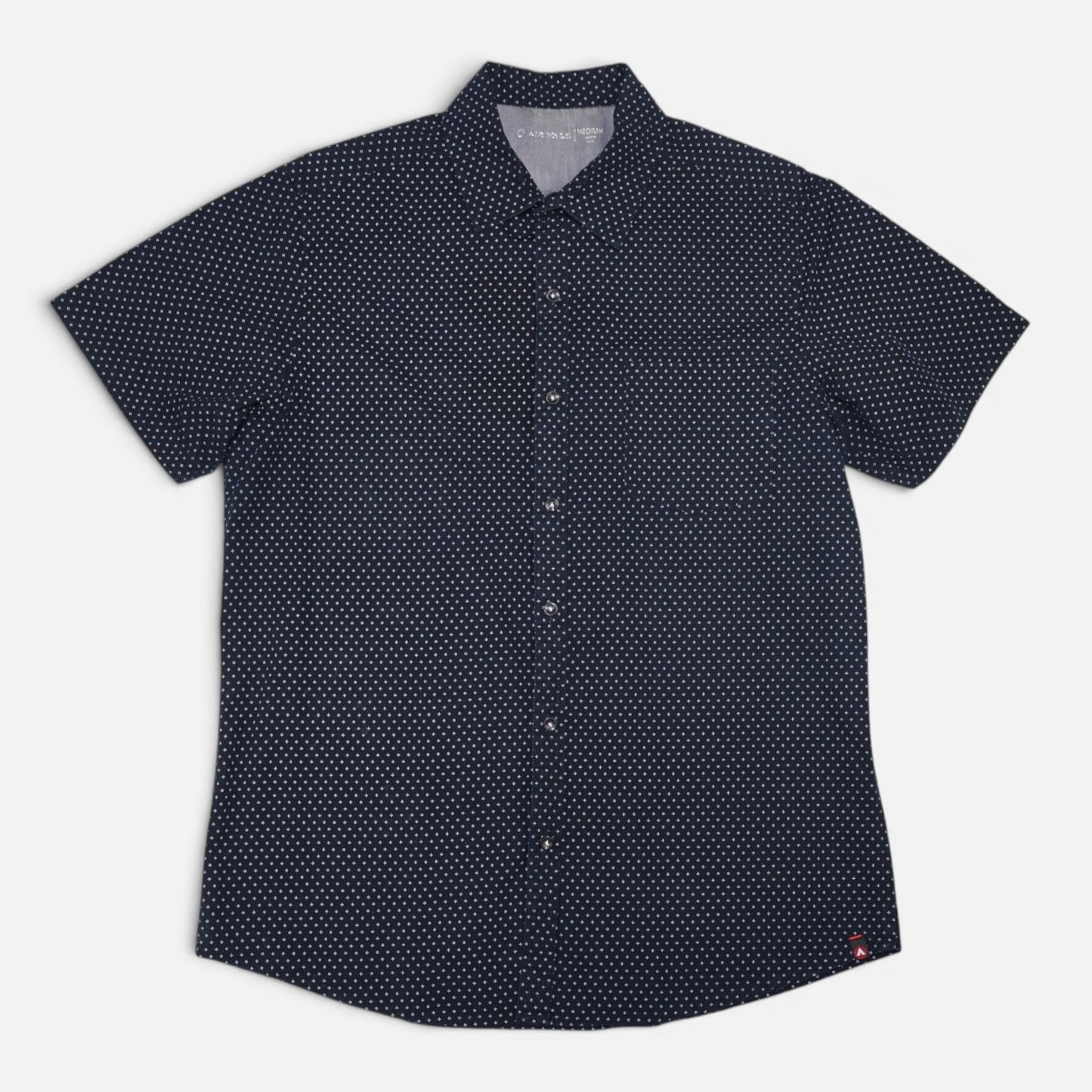 CAMISA MANGA CORTA CON ESTAMPADO DE PUNTITOS | AIRWALK | TALLA M
