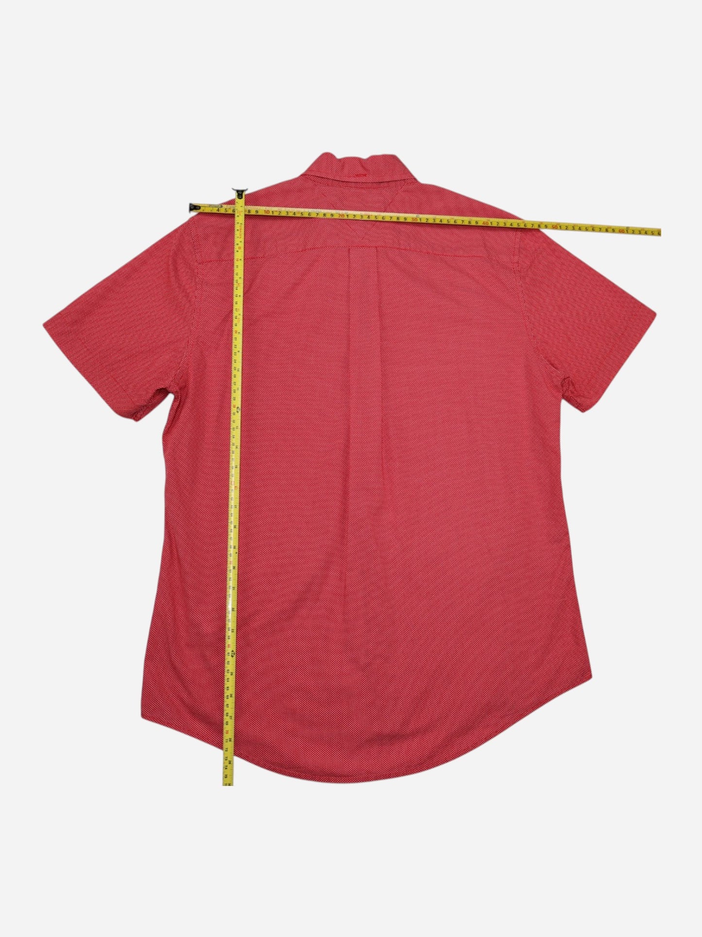 CAMISA ROJA MANGA CORTA | TOMMY HILFIGER | TALLA M