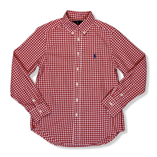 CAMISA DE CUADROS PARA NIÑOS | RALPH LAUREN | M (10/12)
