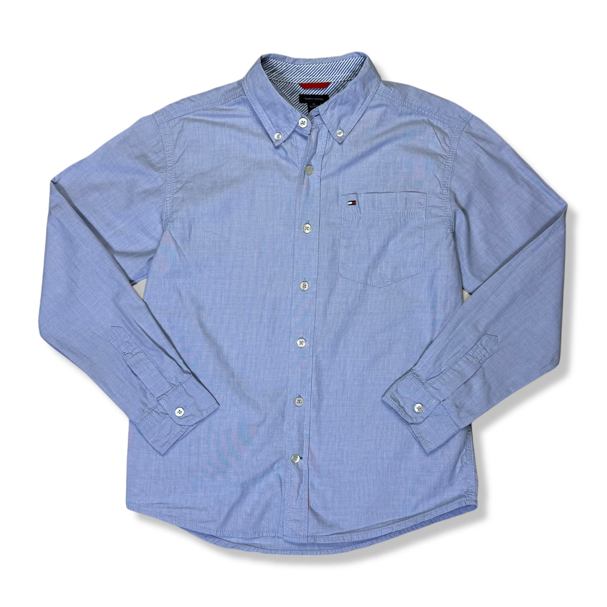 CAMISA DE CUADROS DE MANGAS LARGAS PARA NIÑO | TOMMY HILFIGER | TALLA L (14/16)