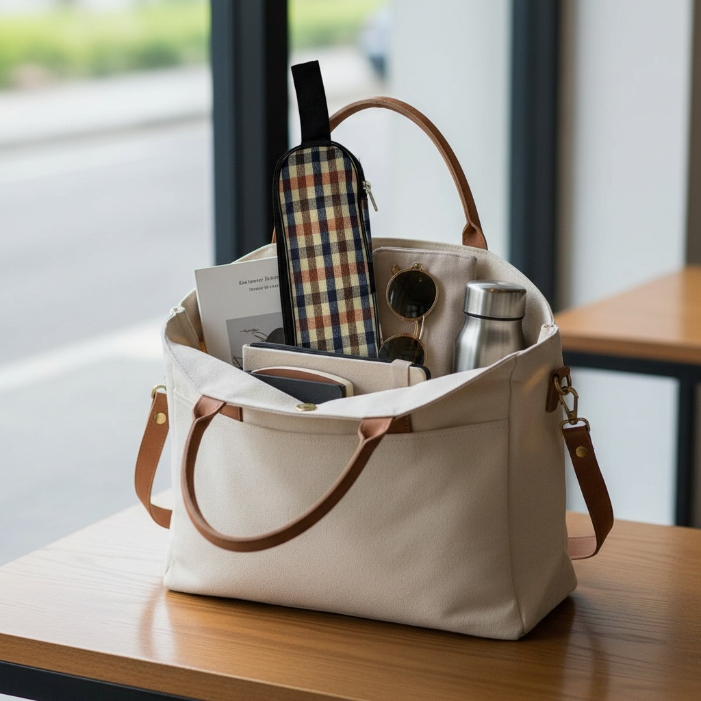 SET DE CUBIERTOS REUTILIZABLES CON ESTUCHE