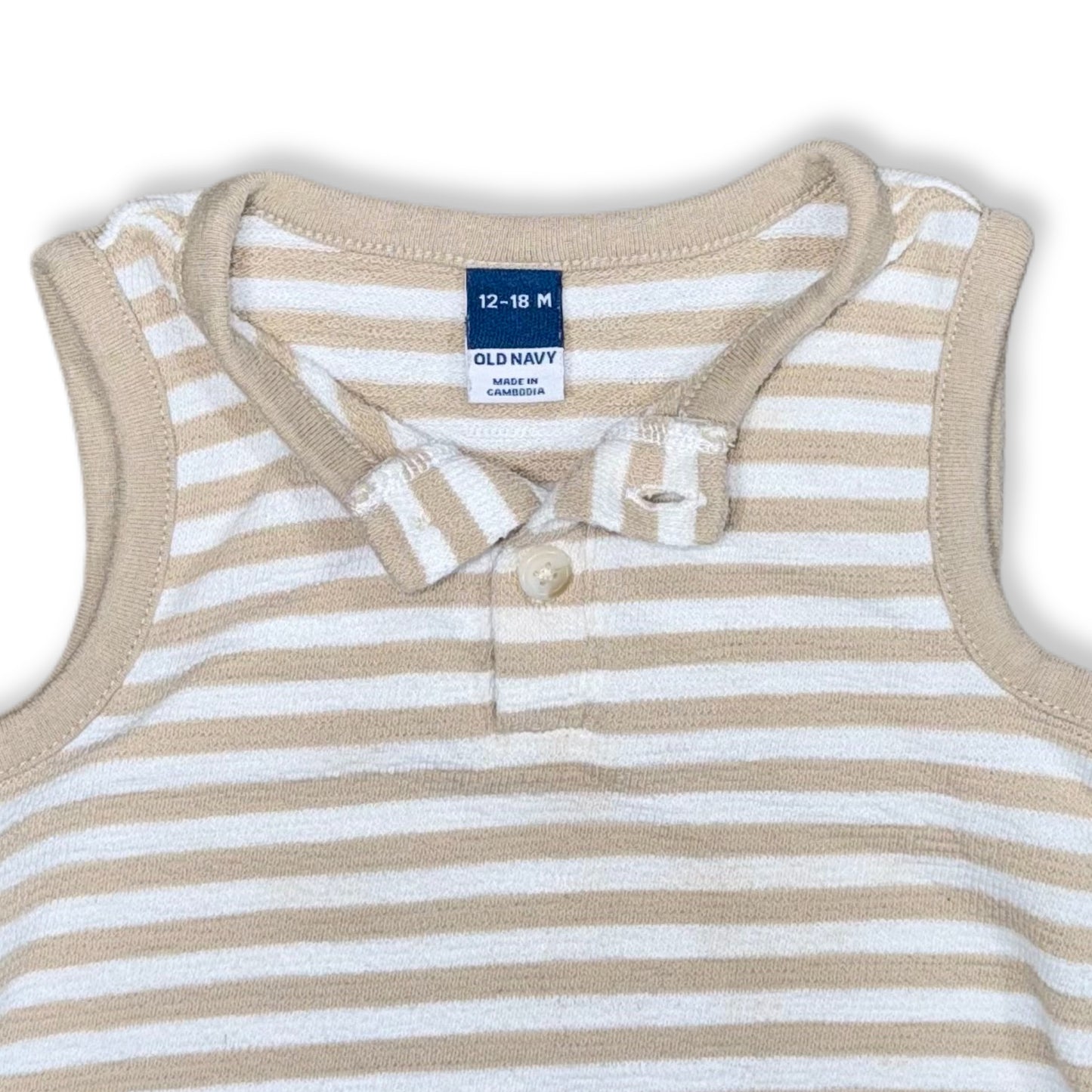 ENTERIZO DE RAYAS | OLD NAVY | 12-18M