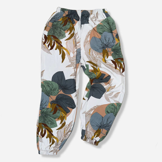 PANTALÓN JUVENIL CON ESTAMPADO TROPICAL | XL